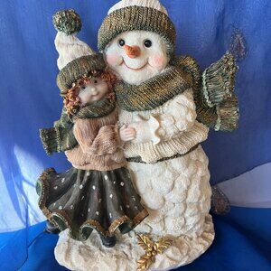 Vintage Snowman Figure